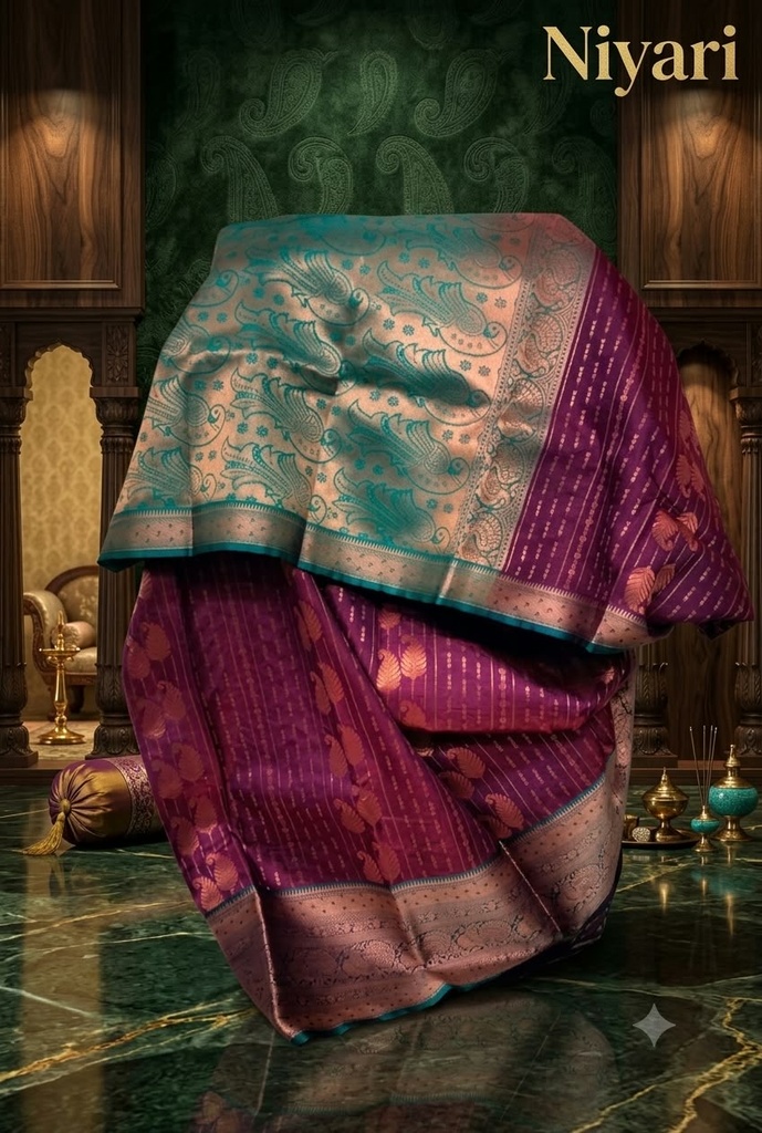 Premium Repair Jack Card Silk Saree – Elegant Traditional Collection
